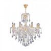 Żyrandol Lampa Wisząca Chateau Złoty 8Xe14 14004/8-Gld Zuma Line