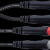 EU 1,5 PP Audio cable, 2x 6.3-mm mono jacks > 2x 6.3-mm mono jacks, 1.5 m