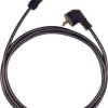 Power supply line, (L) 3000 mm, black, 640-044-05
