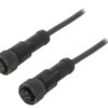MSDP04FLSDPFLSB001 Kabel do czujników/automatyki 4PIN M12-M12 kod D-Ethernet