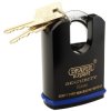 Draper Expert 64198 61mm Heavy Duty Stainless Steel Padlock & 2 Keys