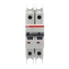 Wyłącznik miniaturowy, Typ C, 2-biegunowy, 3 A, 440 V ac, 96 V dc, ABB, SU200 M 15 kA