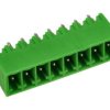 Łączówka; STL1550/8-GV; 8 torów; R=3,50mm; 9,2mm; 8A; 300V; przewlekany (THT); proste; zamknięta; zielony; PTR Messtechnik; RoHS