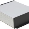 Aluminum RF enclosure, (L x W x H) 220 x 191 x 68 mm, natural, IP54, 1457U2202E