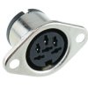 6-Pin DIN Panel Mount Socket Connector