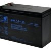 Akumulator; kwasowy bezobsługowy AGM; MW 7,2-12L; 12V; 7,2Ah; 151x65x94(100)mm; konektor 6,3 mm; MW POWER; 2,45kg; 6÷9 lat