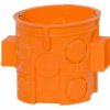 Puszka pomarańczowa PK 60 łącz. głęboka z wkrętami