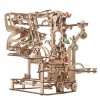 Tor Kulkowy Marble Run - model mechaniczny do składania - fornir - 400 elementów - Ugearsmodels