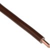 Przewód montażowy 2,5 mm² Brązowy RS PRO PVC TI1 450 V DC, 750 V AC dł. 100m 1/1,78 mm 70°C BS EN 50525-2-31:2011