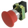 Przycisk PBS-40B ZWARTY ON- (OFF) Grzybek STOP 3A czerwony