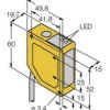 Triangulacyjny czujnik optyczny Turck Q50AVU 3063868 1 szt.