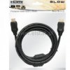 Kabel HDMI - HDMI 3m + filtr prosty