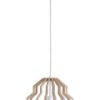 Lampa wisząca nowoczesna drewno 1xE27 RUFO NATURAL