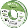 Stannol 576101 ZV16 Solder Lead-Free Sn99.3Cu0.7 Flux-Filled No-Clean Wire 100g