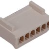 Molex Obudowa złącza pin żeńskiego na kabel Ilość pinów 6 Wymiary siatki: 2.50 mm 511910600 1 szt. towar pakowany luzem