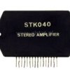 STK 040 wzmacniacz mocy; 2x10W; STK040 hybrydowy