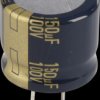 EEUFC2A151S Electrolytic capacitor, radial, 150 µF, 100 V, 105°C, low ESR, A