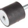 Mocowanie antywstrząsowe, M10, Ø 40mm, materiał: Guma naturalna 60Shore A, RS PRO
