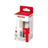 TOSHIBA LED FILAMENT G45 E14 4.5W 2700K DIM/10szt./