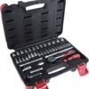 Zestaw nasadek 43 Piece 1/4 cala Kwadratowy Drive RS PRO