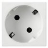 Legrand 077245 Mosaic Socket White With Increased Touch Protection 1 piece