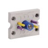 Icotek 43798 KEL-DPZ-B25 Cable Grommet Dia 6.5mm Polyamide Grey