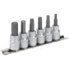 Sealey AK656 Hex Key Socket Set 6pc 3/8"sq Drive Metric