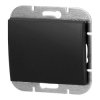 Przycisk dzwonek p/t Onyx, 10A, 250V, WP-6/7O, czarny