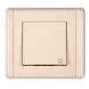 FLEXI Przycisk /światło/ beżowy 1FWP-5