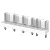 Pin header, 10 pole, pitch 3.96 mm, straight, natural, 1-2316952-0