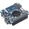 Waveshare PCIe To M.2 Adapter With PoE Function For Raspberry Pi 5, Supports NVMe Protocol M.2 Solid State Drive, High-speed Rea