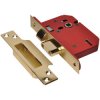 UNION StrongBOLT 2205S 5 Lever Mortice Sashlock Polished Brass 68mm 2.5in Visi