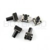 Tact Switch 6x6, 9.5mm THT - 5szt.