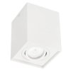 Punktowa oprawa sufitowa natynkowa PALLAD 1 White GU10 kwadratowa biała EDO777109