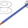 Przewód Silivolt-1V 1x1mm2 linka Cu silikon niebieski 1,5kV 61.7607-23