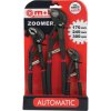 Peddinghaus 6483030001 Zoomer Pipe Wrench Set with Self-Adjusting Pliers