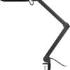 Lampa lupa LED z zaciskiem, 9 W, czarna, 64988