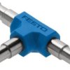 Złączka T FESTO T-PK-2 Średnica rury: 3 mm 1 szt.