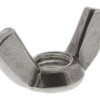 Nakrętka motylkowa gwint M12 A2 316 długość skrzydła 48mm Stal nierdzewna RS PRO