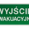 Znak wyjście ewakuacyjne AA 001