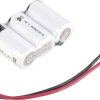 Pakiet akumulatorów Sub-C, NiCd Mexcel Reihe F1x3, Ilość ogniw: 3, 3.6 V, 1500 mAh, Możliwa wysoka temperatura, Przewód,