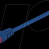 68407 Cat.6 U/UTP patch cable, CCA, blue, 3,0 m