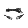 Złącze AV TV-Video 3m czarny / F03 black dpm