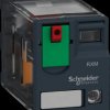 RXM4AB2P7 Miniature industrial relay, 4 changeover contacts, 230 V, 6 A