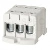 Listwa zaciskowa 3-torowa Al/Cu 16-95mm2 na szynę TH35 szary FJ-E95/3 HEDO