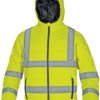 QUILTED POLY RIPSTOP HI-VIZ DOWN JACKET