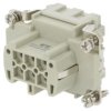 Złącze HDC żeńskie 6pin 500V T2040064201-000