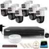 Zestaw monitoringu IP Dahua 6 kamer obrotowych 2MP+2MP z dyskiem 1TB