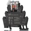 Przekaźnik interfejsowy elektromechaniczny 24V ac/dc Omron SPDT 250V ac 6A Szyna DIN bieguny 1 Elektromechanika Śruba