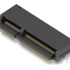 Złacze krawędziowe PCB 67-pinowe, raster 0.5mm 2-rzędowe, 500mA, TE Connectivity, seria M.2 NGFF